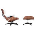 Muebles modernos de madera de cuero Eames Ocio Silla de salón (RFT-F5D)